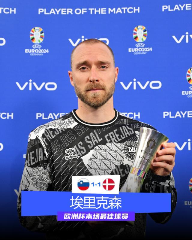 乐鱼中国-【欧洲杯】“爱神”头筹扬扎扳平！丹麦1比1斯洛文尼亚